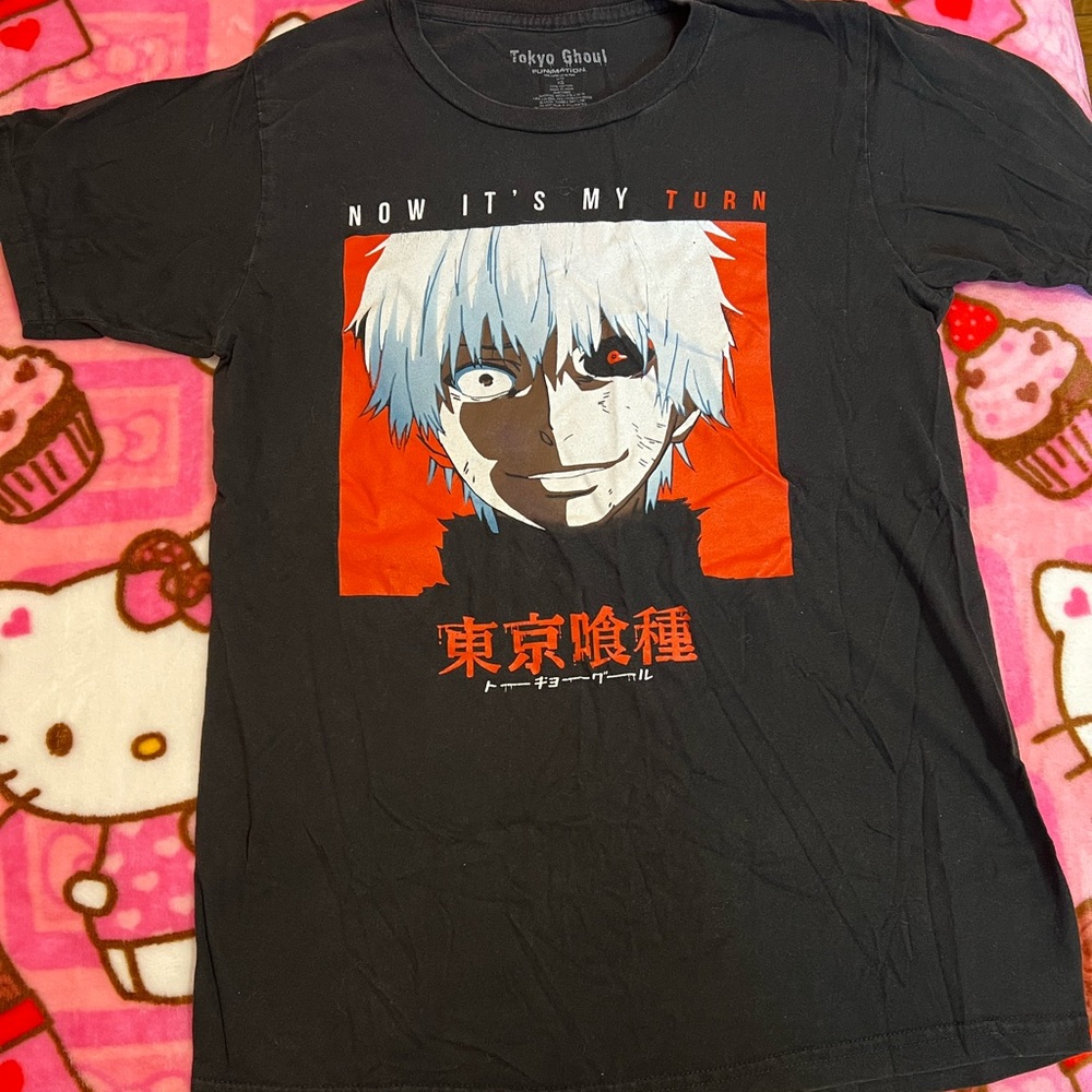 Tokyo Ghoul : Kaneki Ken Now it’s My Turn Anime T Shirt Tee ( Size : XS )
